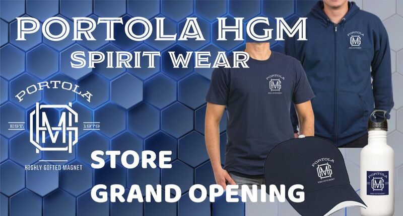 Portola HGM Spirit Wear Store Grand Opening